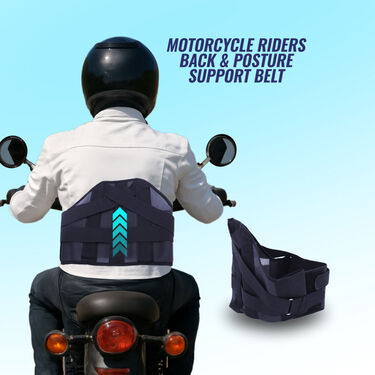 Motorcycle Riders Back & Posture Support Belt (BS03)