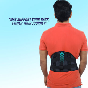 Motorcycle Riders Back & Posture Support Belt (BS03)
