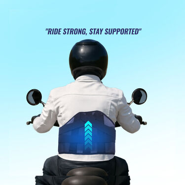 Motorcycle Riders Back & Posture Support Belt (BS03)