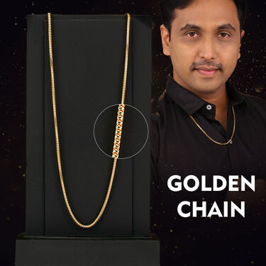 3 Golden Chain + Bracelet (MGJ31)