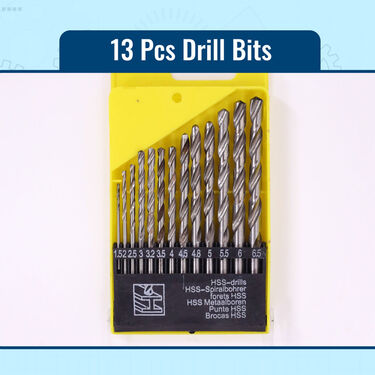Drill Machine 13 Pcs Bits 21 Pcs Tool Kit (HI8)