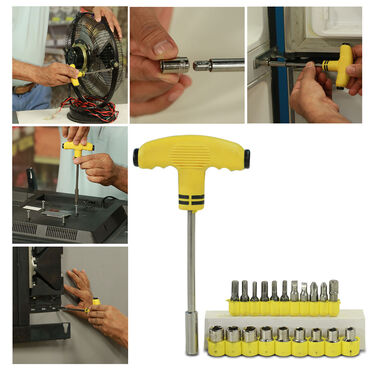 Drill Machine 13 Pcs Bits 21 Pcs Tool Kit (HI8)