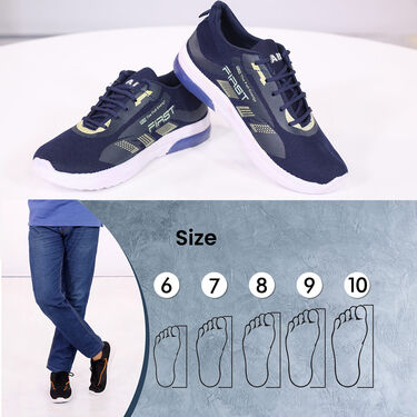 Durable Sports Shoes Pick Any 1 + Free Sports Watch + Aluminium Wallet + Sunglasses (SW70)
