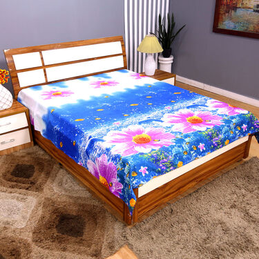 Pack of 12 New Nature Print Double Bedsheets (12BS6)
