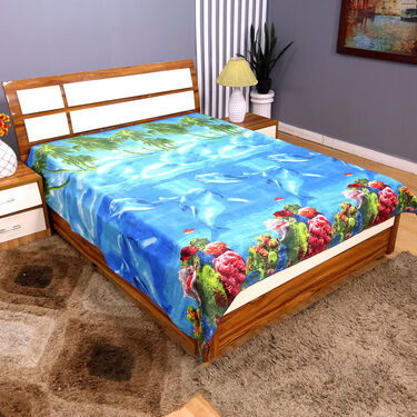 Pack of 12 New Nature Print Double Bedsheets (12BS6)