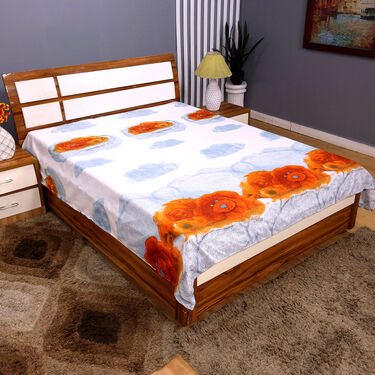 Pack of 12 New Nature Print Double Bedsheets (12BS6)