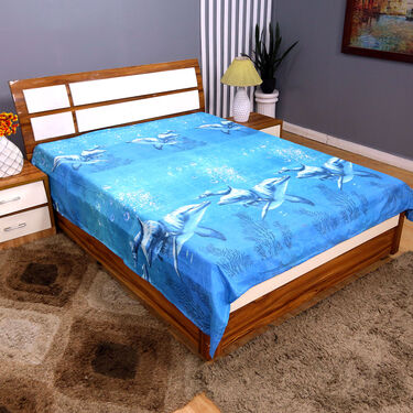 Pack of 12 New Nature Print Double Bedsheets (12BS6)