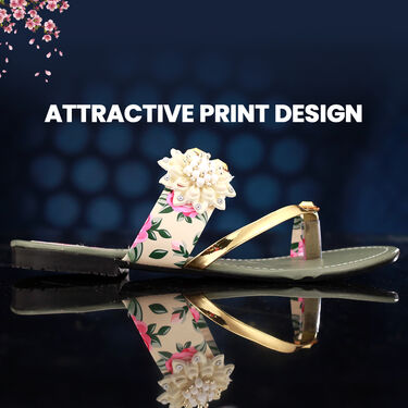 Pack of 2 Designer Ladies Sandals + Golden Watch Free (LSW1)