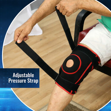 Pack of 2 Magnetic Knee Support for Pain Relief with Hinge (PRS18)