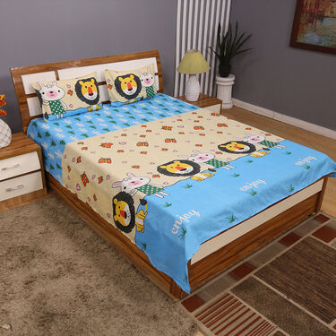 Pack of 5 Classic Dreams Double Bedsheets Set + 1 Double Bedsheet Set Free (5BS8+1)