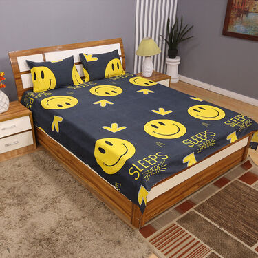 Pack of 5 Classic Dreams Double Bedsheets Set + 1 Double Bedsheet Set Free (5BS8+1)