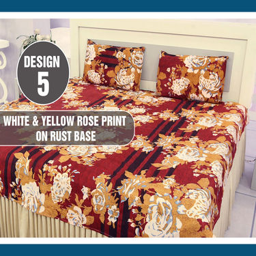 Pack of 8 Bedsheets Floral Garden Collection (8BS8)