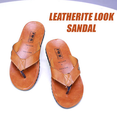 Pack of 2 Designer Men's Sandals + Free Sports Watch And Sunglasses (SW58)