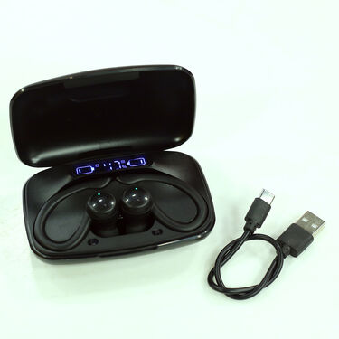 Perfect Fit Wireless Bluetooth Earpods with Inbuilt Powerbank And Screen
