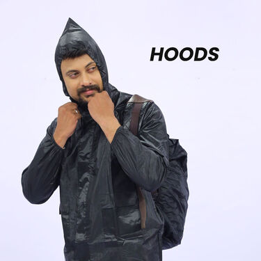 Pick Any 1 Colored Raincoat with Colored Rain Protector Cover for Bag (RCP-3)