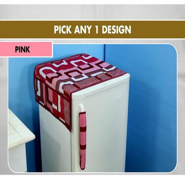 7 Pcs Geometric Fridge Cover Set 14 Free Gifts