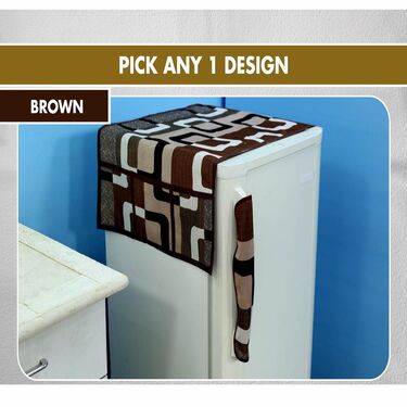 7 Pcs Geometric Fridge Cover Set 14 Free Gifts