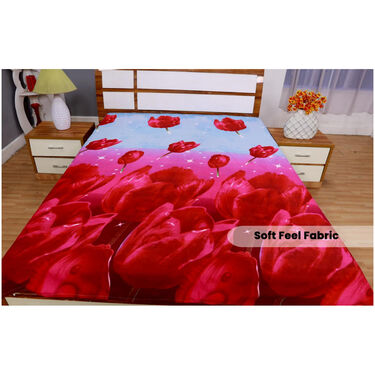 Pack of 12 Beautiful Floral Double Bedsheets (12BS2)