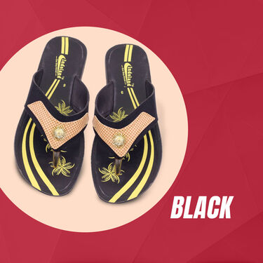 Pack of 2 Ladies Sandals And Free Golden Watch (LSW6)