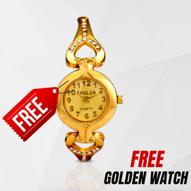 Pack of 2 Ladies Sandals And Free Golden Watch (LSW6)