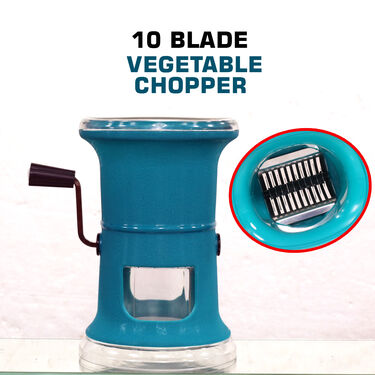 10 Blade Vegetable Chopper + 6 in 1 Slicer + Multi Cutter (OVC1)