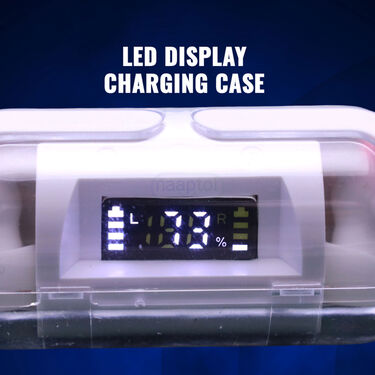 Transparent Capsule Shape Earpods With Charging Case (TWS72)