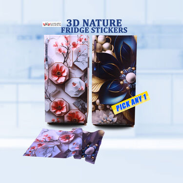 3D Nature Fridge Stickers (3DFS1)