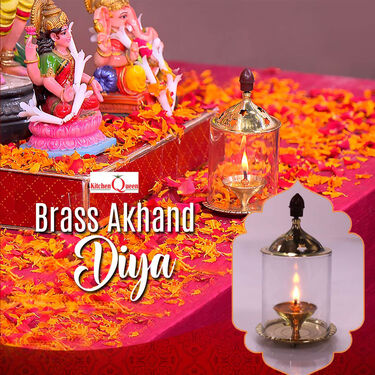 Brass Akhand Diya (1BAD2)