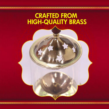 Brass Akhand Diya (1BAD2)