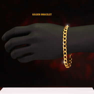 2 Golden Chain + Bracelet + Ring + Free Watch (2GCBRW14)