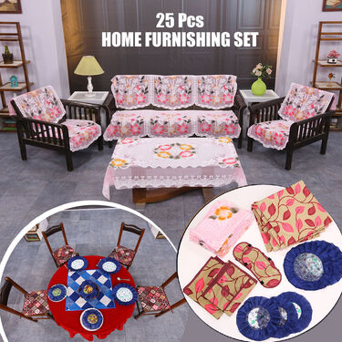 25 Pcs Home Furnishing Cover Combo (25HFC1)