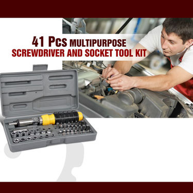 41 Pcs Multipurpose Tool Set