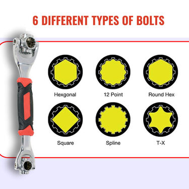 48 in 1 Magic Wrench + 8 in 1 Screwdriver Tool Kit (HT14)