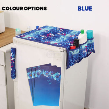 5 Pcs Fridge Cover Set With 10 Free Gifts (5FC1)