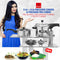 5 + 3 Ltr Pressure Cooker & Pressure Pan Combo + Free Idli Rack + Free Chirata + Free Puttu Maker (1PC1PP2)