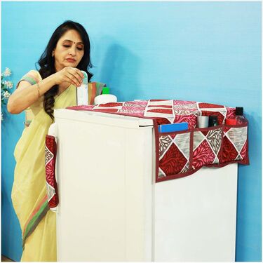 7 Pcs Diamond Fridge Cover Set with 14 Free Gifts