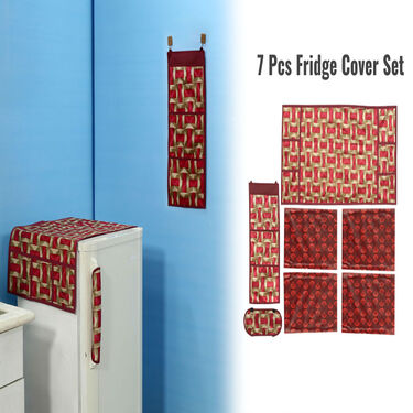 7 Pcs Classic Fridge Cover Set + 14 Free Gifts