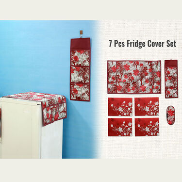 7 Pcs Spring Fridge Cover Set + 14 Free Gifts