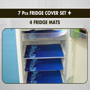 7 Pcs Mega Fridge Cover Combo with 18 Free Gifts