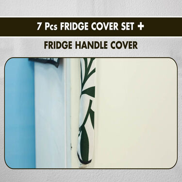 7 Pcs Mega Fridge Cover Combo with 18 Free Gifts