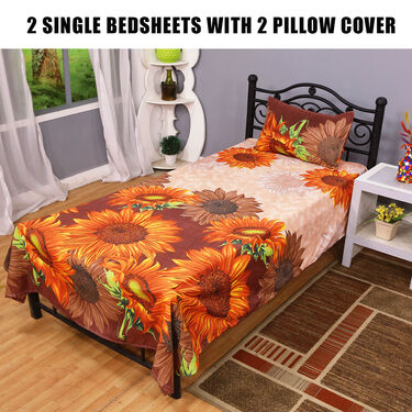 9 Pcs Complete Bedding Set with Organizer Bag Free (9CB1)