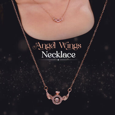 Angel Wings Smart Clavicle Necklace (AWCN2)