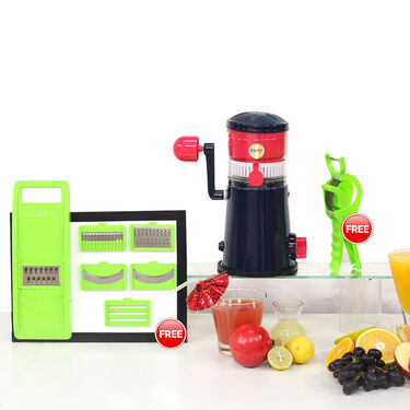 All Season Fruit Juicer + Free 6 in 1 Slicer + Multi Cutter (FJ8)