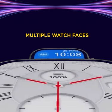 4 in 1 Big Screen Bluetooth Calling Smart Watch With Free Wireless Bluetooth Earpods (BCSW31)