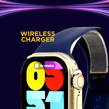 4 in 1 Big Screen Bluetooth Calling Smart Watch With Free Wireless Bluetooth Earpods (BCSW31)