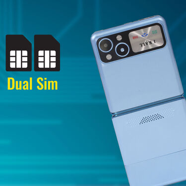 Big Screen Dual SIM Premium Flip Phone (K42)