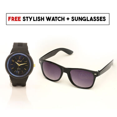 Buy 1 Get 1 Trendy Rainwear Sandals + Free Stylish Watch And Sunglasses (RSC2)