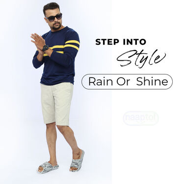 Buy 1 Get 1 Trendy Rainwear Sandals + Free Stylish Watch And Sunglasses (RSC2)