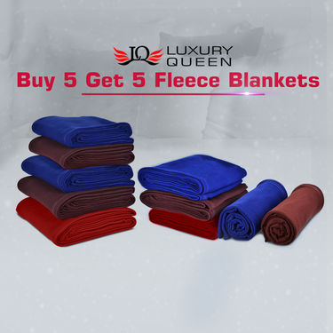 Buy 5 Get 5 Fleece Blankets