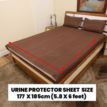 Buy1 Get 1 Washable Urine Protector Sheet with 2 Pillow Protector Free (DMP5)